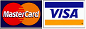 We accept Mastercard & Visa